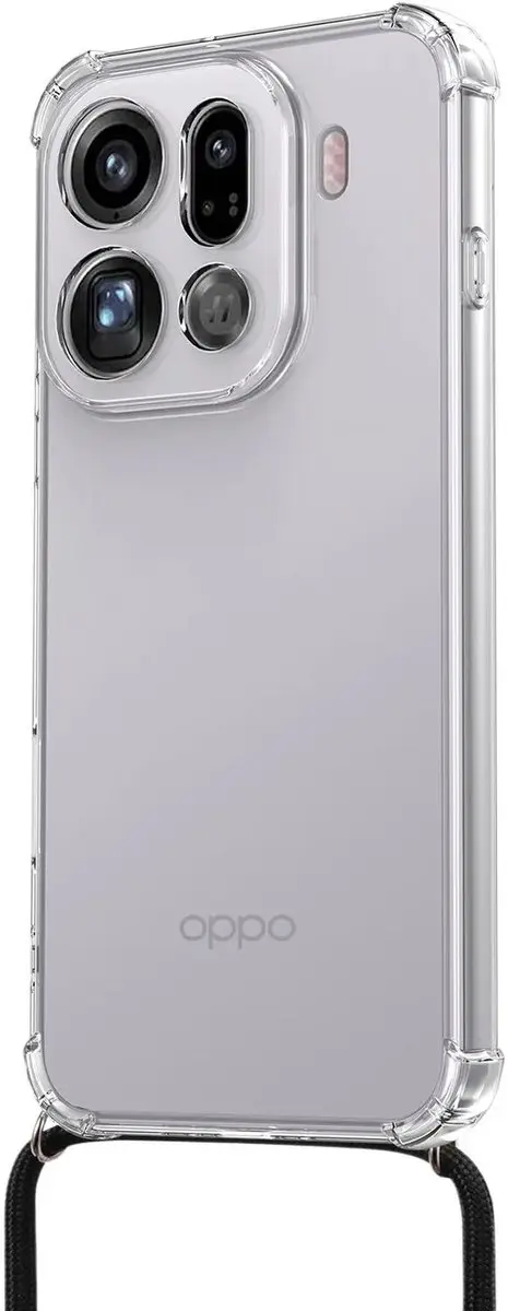Selected Transparant Hoesje Oppo Find X9 Pro - TPU Schokbestendig - afbeelding 6 van 6