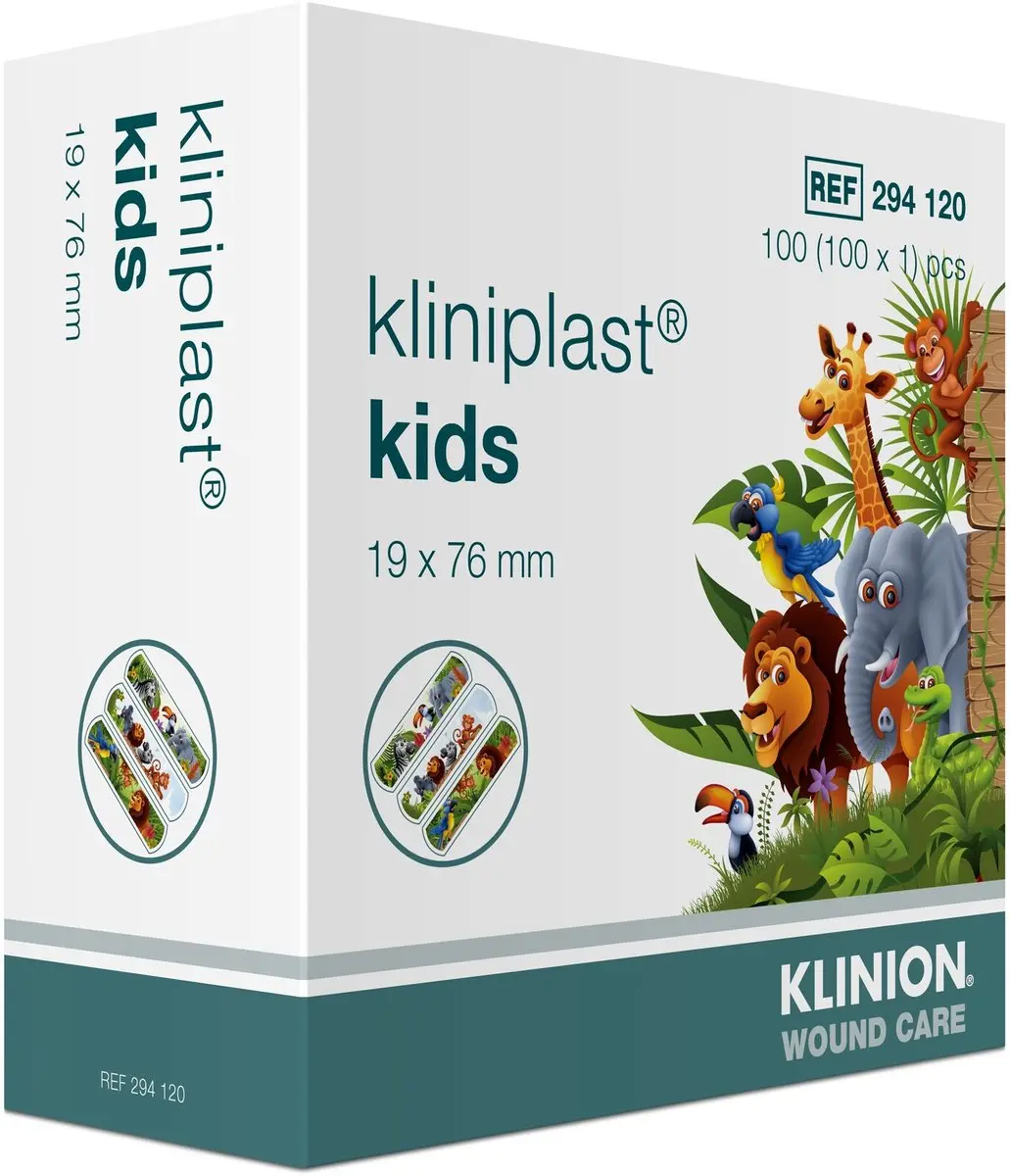 Klinion Kliniplast Kids Kinderpleisters 100 Stuks