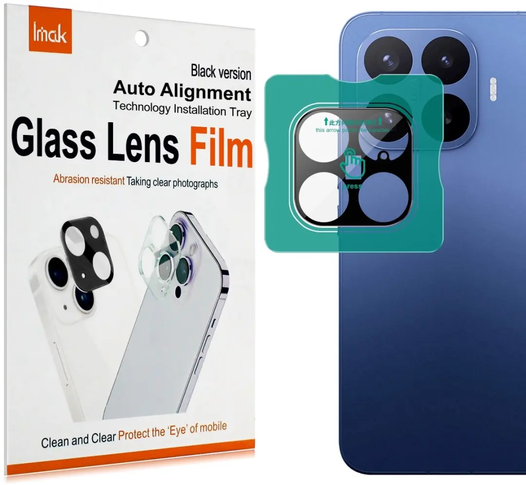 Imak 9H Tempered Glass Camera Lens Protector - Xiaomi 17T Pro - Zwart