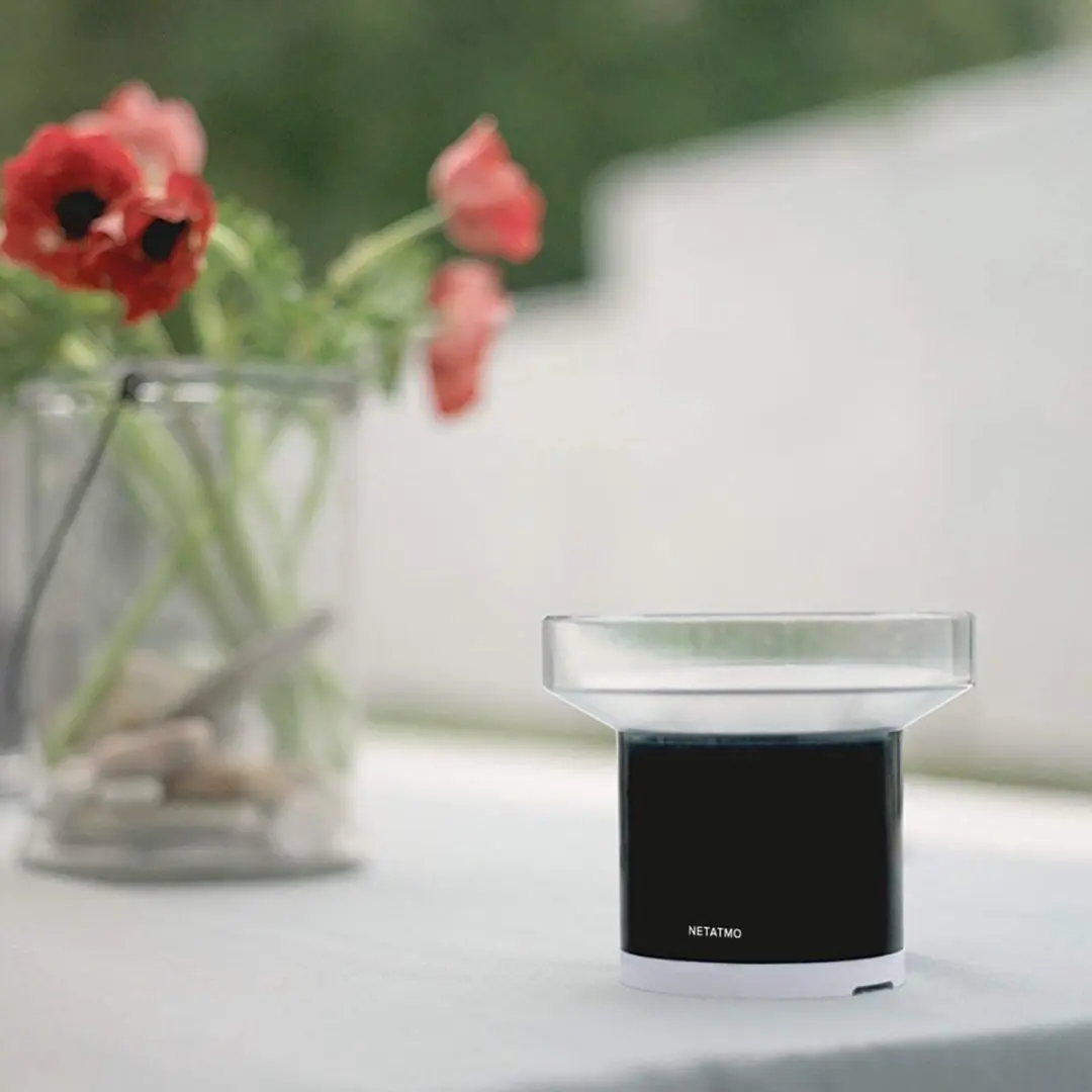 Netatmo Weather Pack Weerstation Regenmeter CO2 Luchtkwaliteit Mint - afbeelding 6 van 6