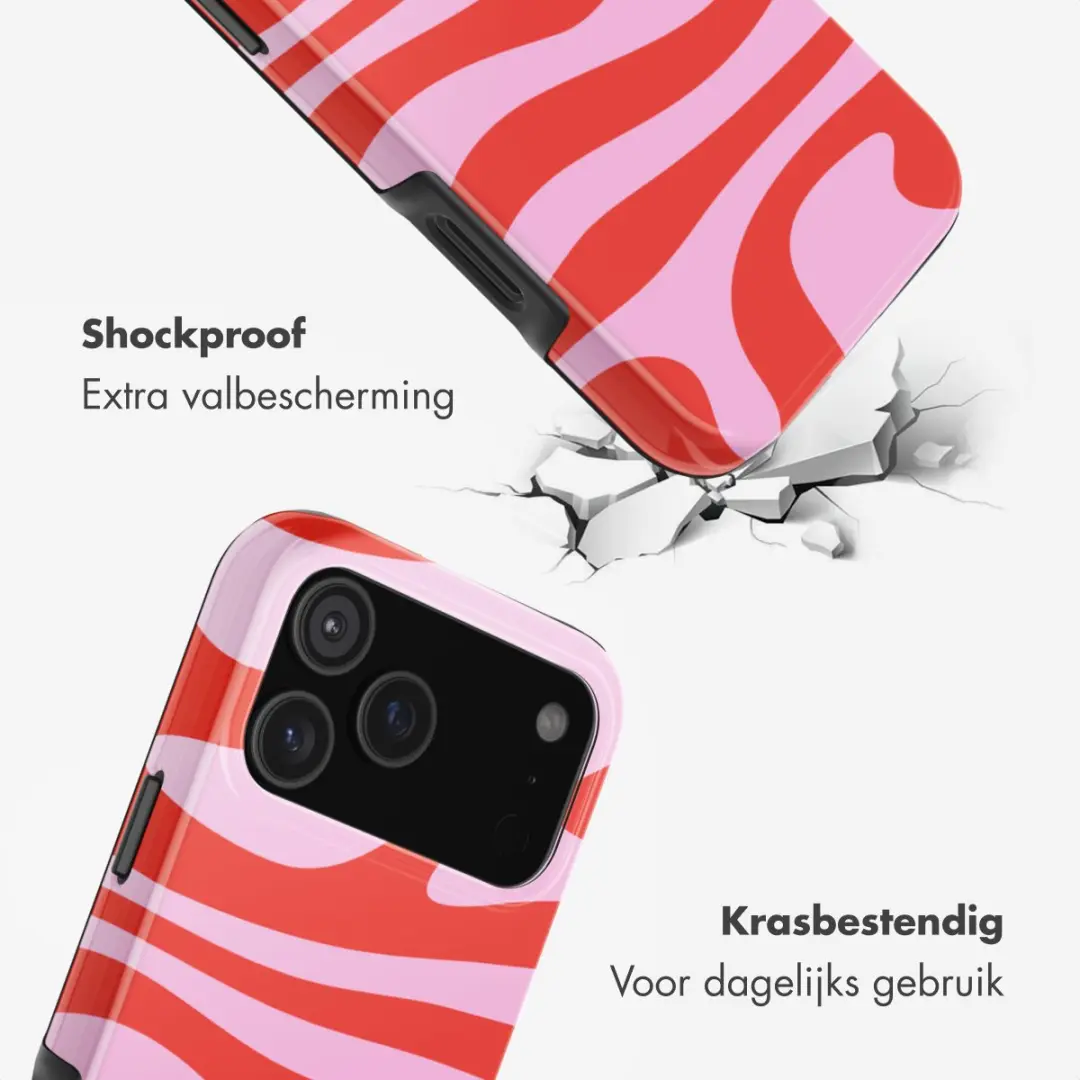 Selencia Hoesje iPhone 17 Pro Dream Swirl Pink