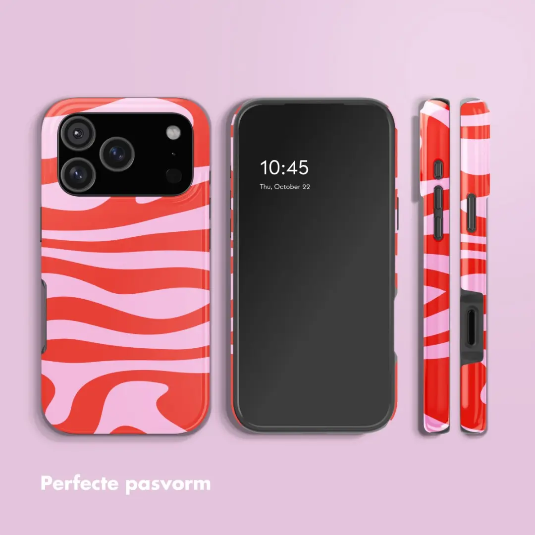 Selencia Hoesje iPhone 17 Pro Dream Swirl Pink