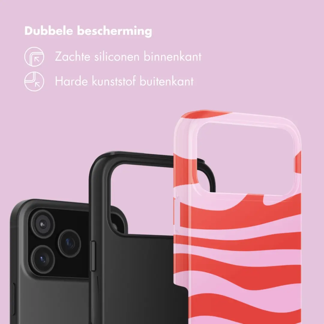 Selencia Hoesje iPhone 17 Pro Dream Swirl Pink