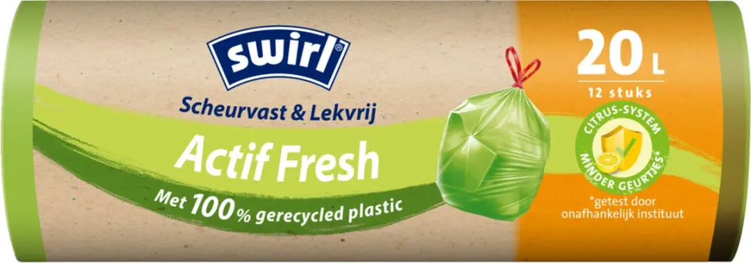 Swirl Vuilniszakken Actif Fresh 20L