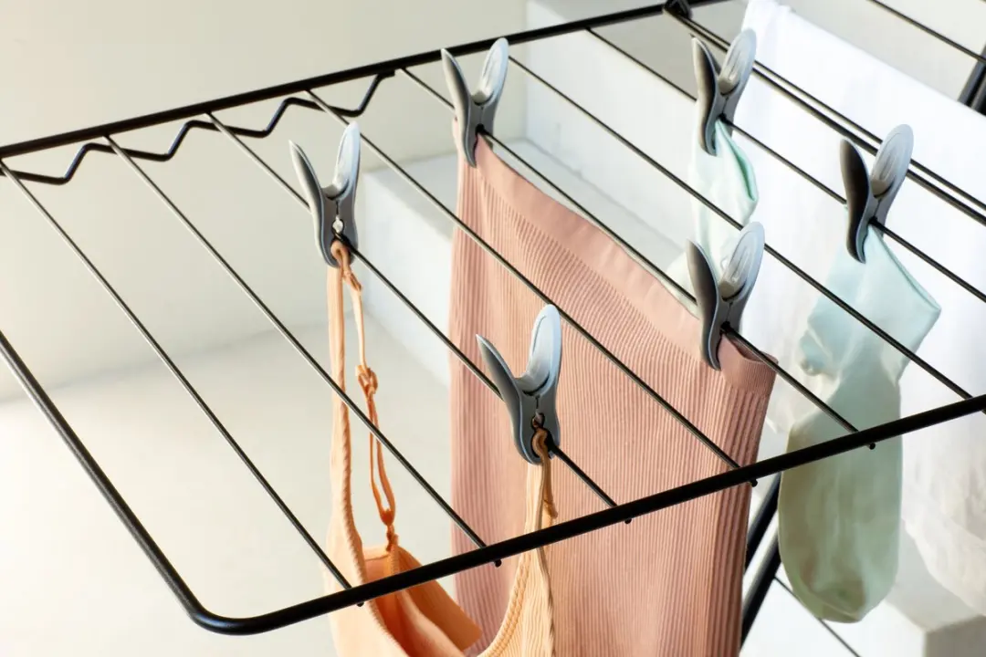 Brabantia Wasknijpers 149405 - 8 Stuks - Zwart/Grijs