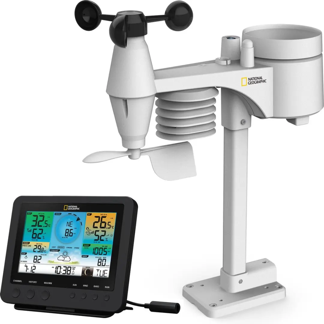 Bresser National Geographic Weerstation 7-in-1 WLAN