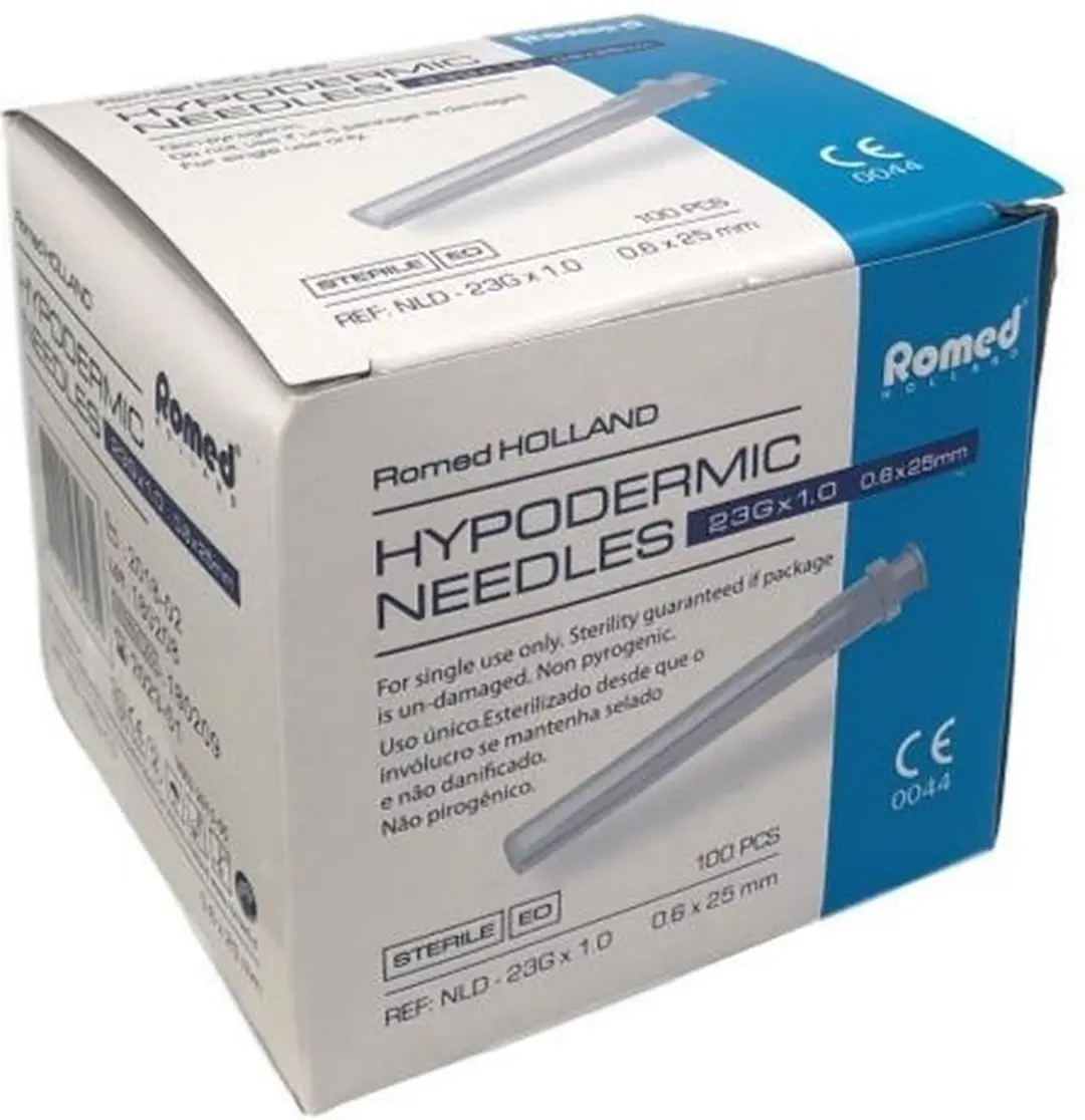 Romed Injectienaalden 23G x 1 - 5000 Stuks