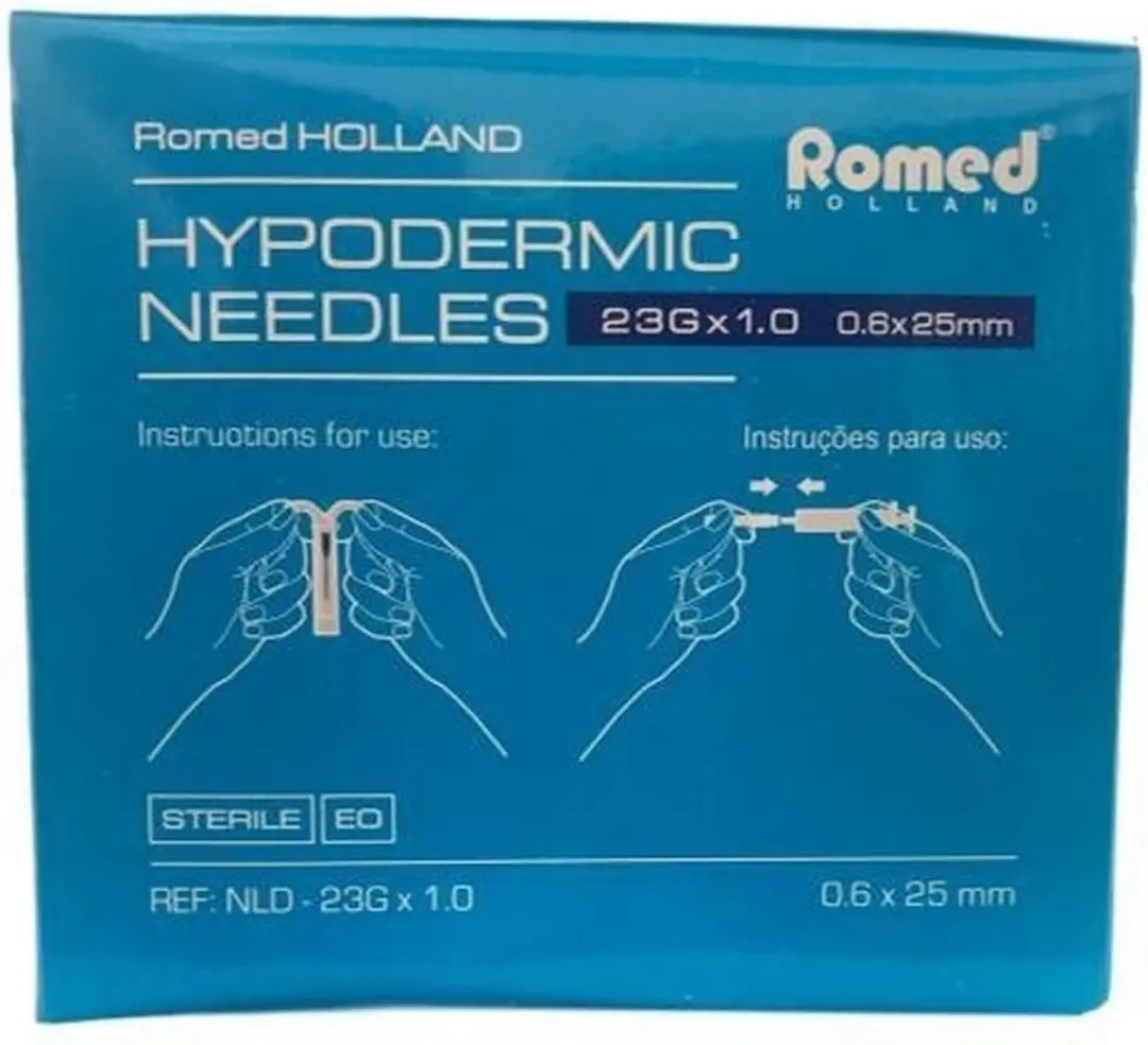 Romed Injectienaalden 23G x 1 - 5000 Stuks
