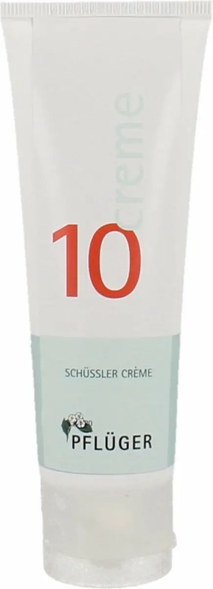 Pfluger Schüssler Zout 10 Natrium Sulfuricum D4 Crème 75ml