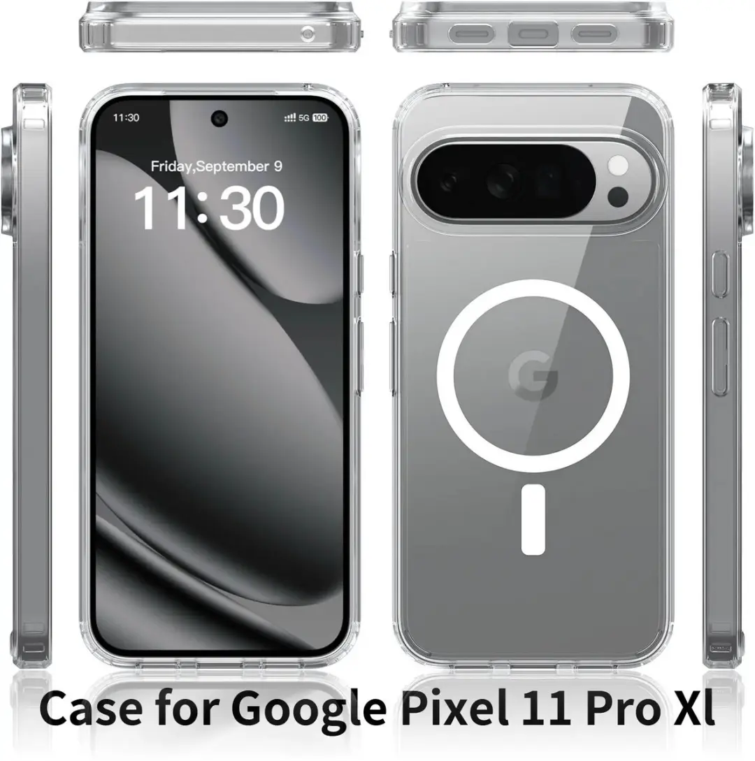 Selected Hoesje Google Pixel 11 Pro XL - MagSafe/Qi2 - Transparant - afbeelding 6 van 6