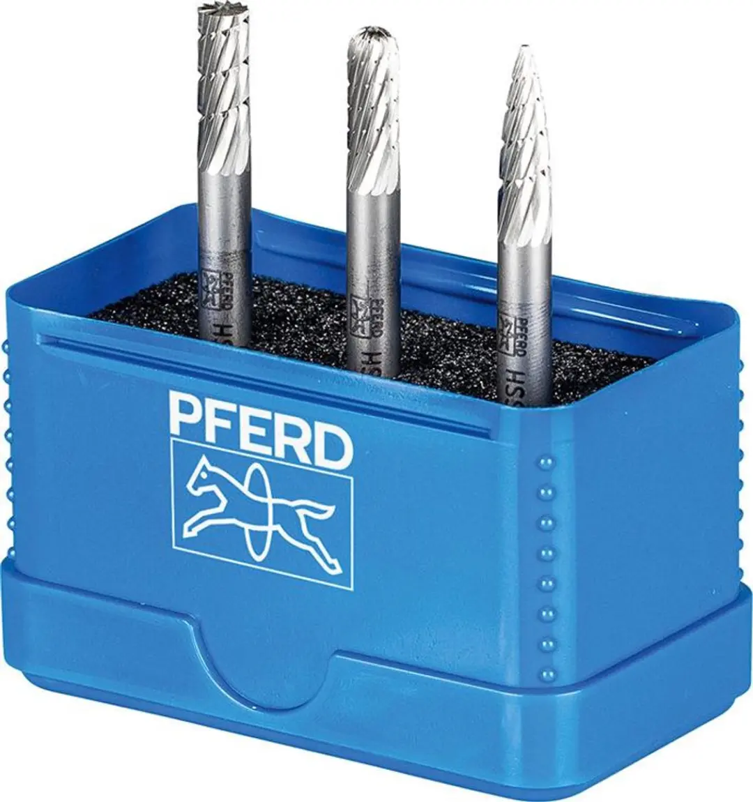 Pferd HSS Stiftfreesset 3-delig Ø6mm Z3