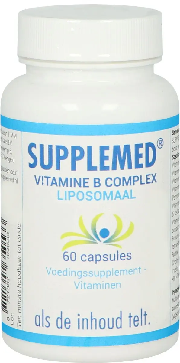 Supplemed Vitamine B Complex Liposomaal 60 Capsules