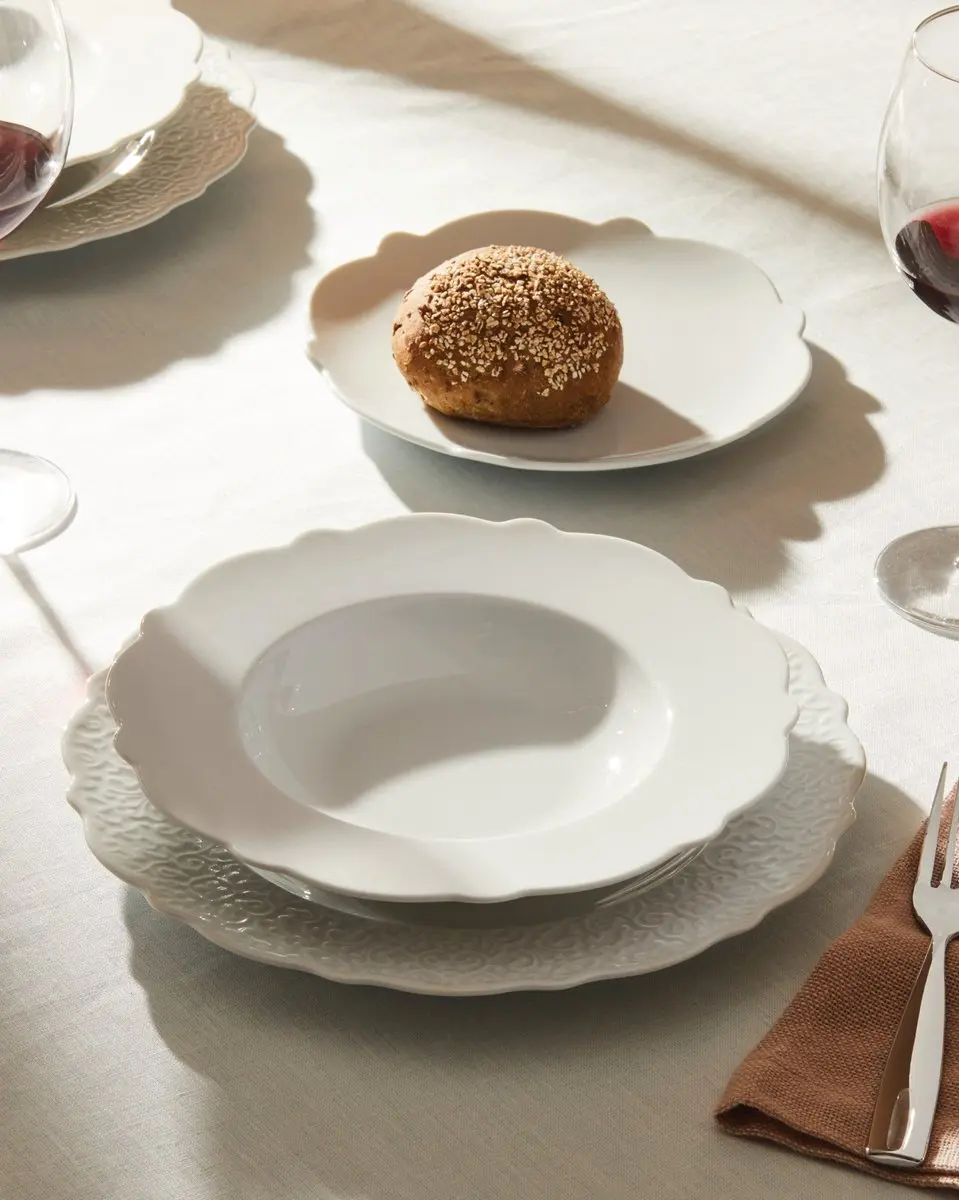 Alessi Dressed Plat Bord MW01/1 - 27cm - Wit