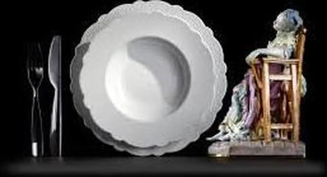 Alessi Dressed Plat Bord MW01/1 - 27cm - Wit - afbeelding 6 van 6