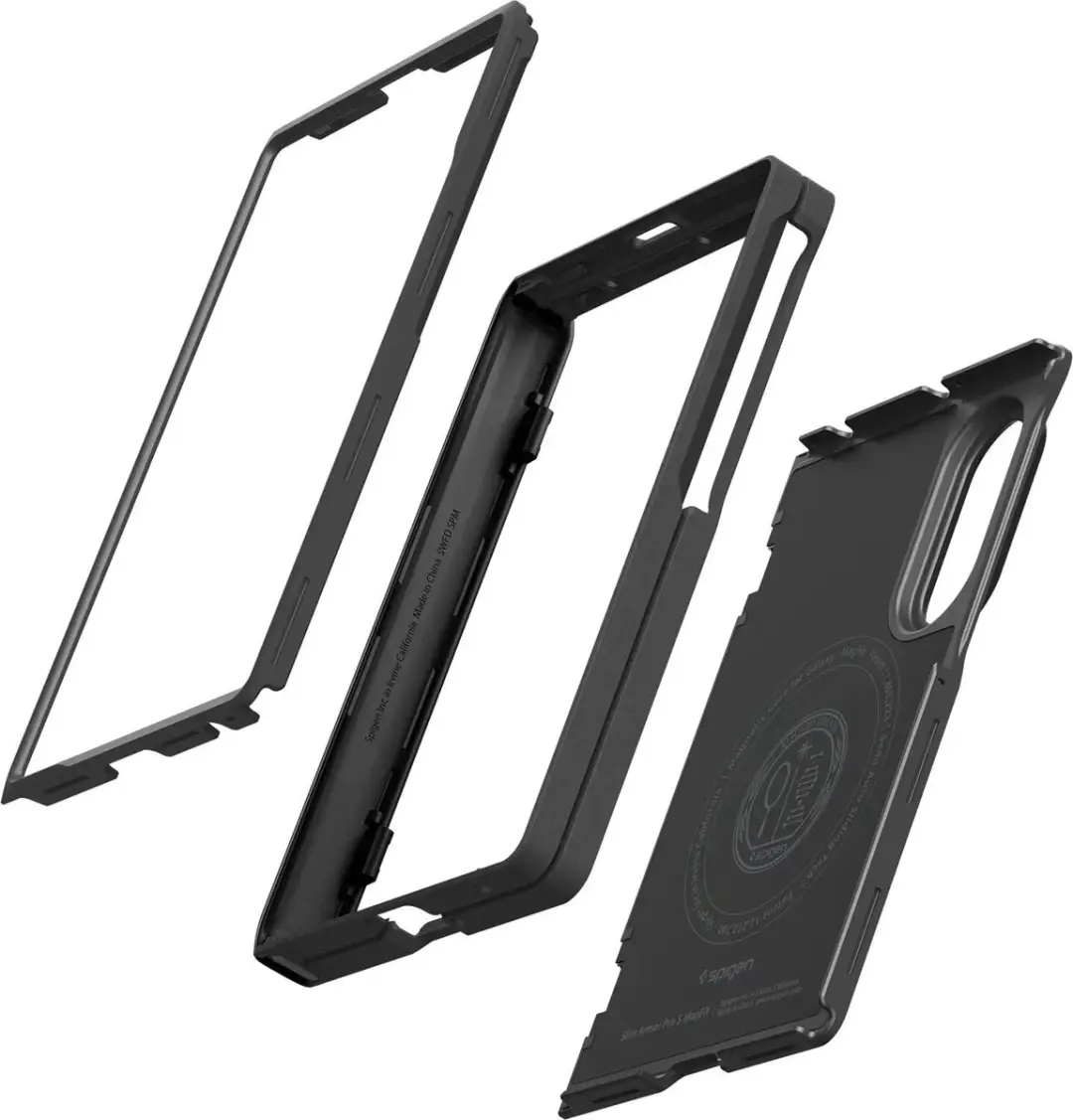 Spigen Slim Armor Pro MagFit ACS11779 Hoesje - Zwart