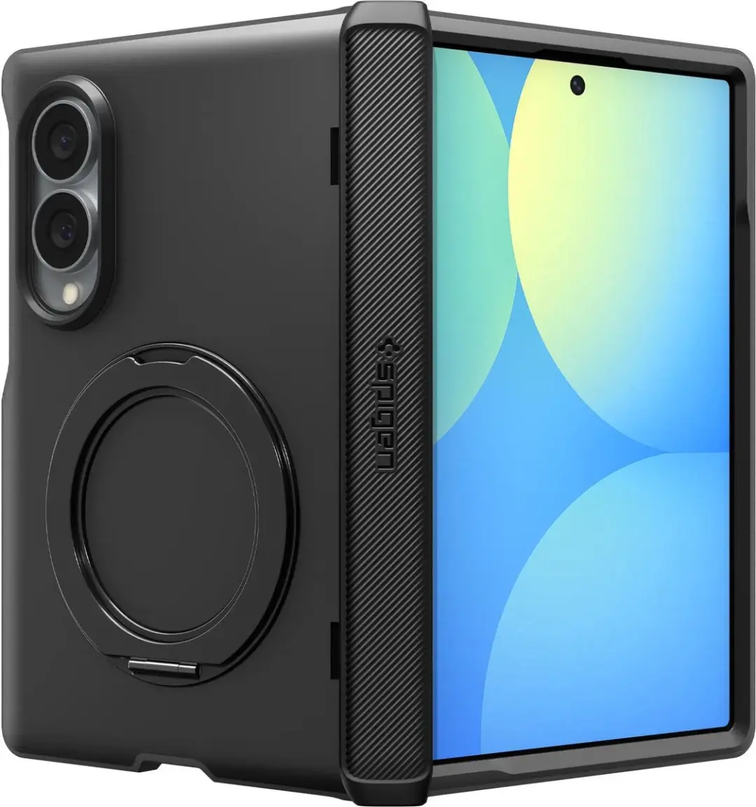 Spigen Slim Armor Pro MagFit ACS11779 Hoesje - Zwart - afbeelding 6 van 6