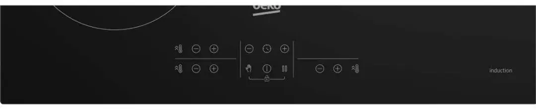 Beko HII63205MT Inductiekookplaat 58cm - 5700W - 3 Zones - Zwart