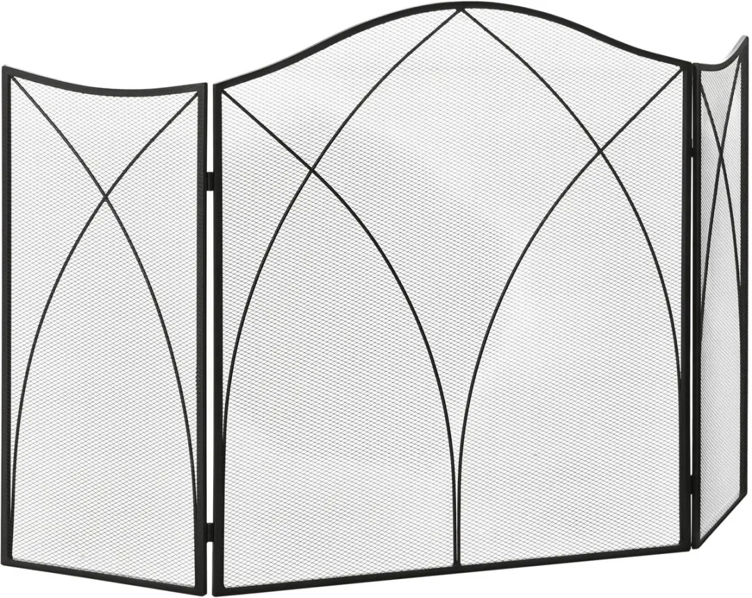 Homcom Kaminschutzgitter 108x24x76cm