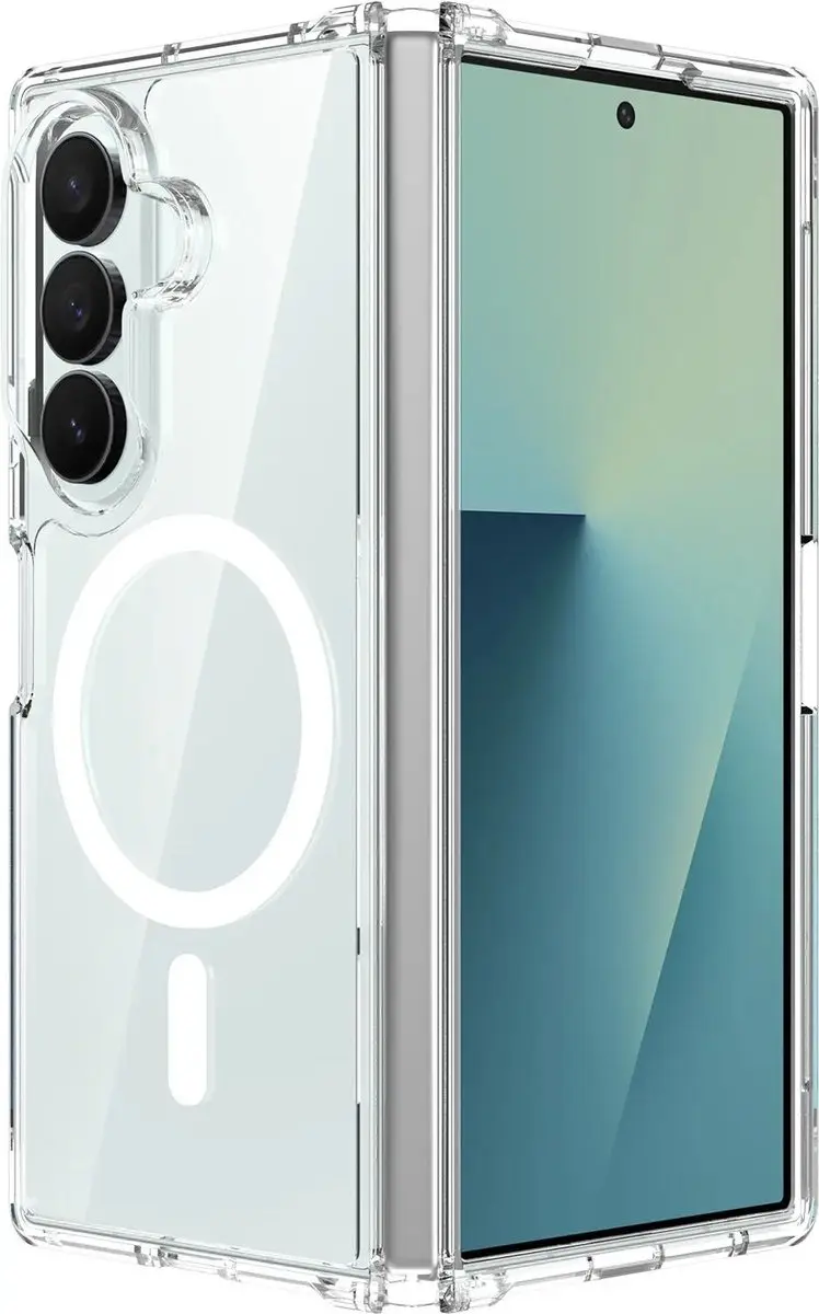 Selected Hoesje Samsung Galaxy Z Fold8 Ultra MagSafe Transparant