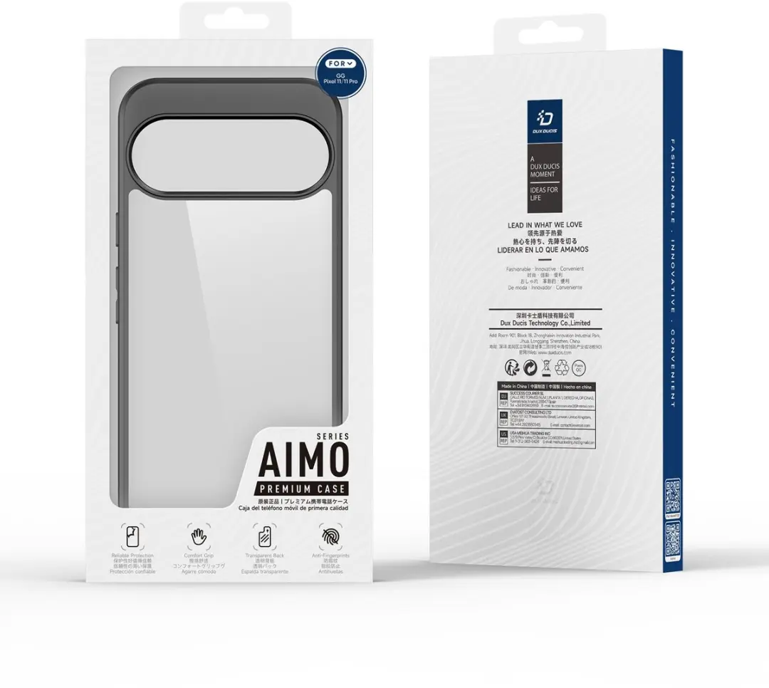Dux Ducis Aimo Series Hoesje Google Pixel 11/11 Pro - Zwart