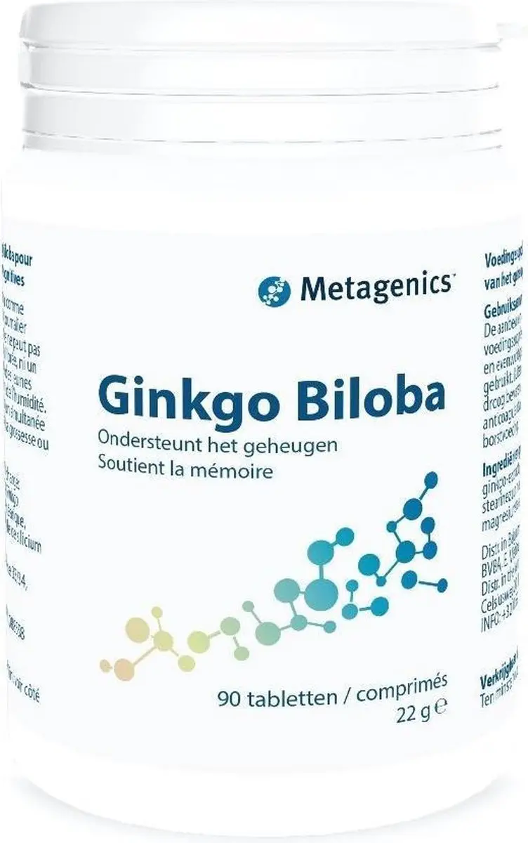 Metagenics Ginkgo Biloba 90 Tabletten