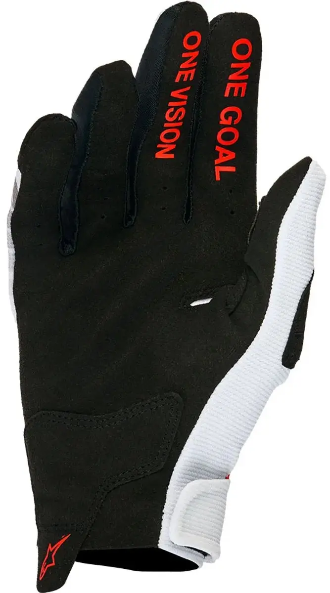 Alpinestars Honda Radar Motocrosshandschoenen S - Rood/Wit/Zwart