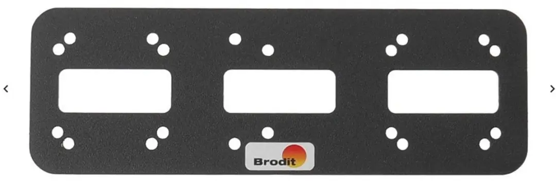 Brodit 216076 Metalen Verlengplaat