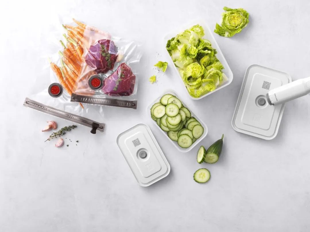 Zwilling Fresh & Save Vakuum Starterset 7-delig - 0,9L - Wit - afbeelding 5 van 6