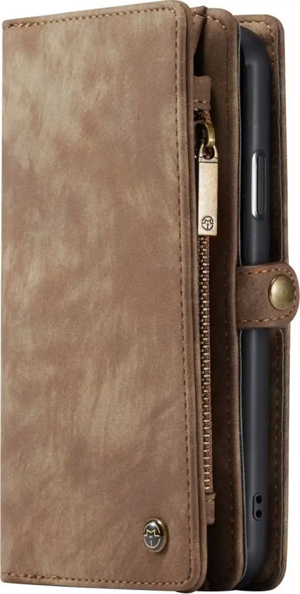 Caseme CSM-30370 Portemonneehoesje iPhone 11 - Bruin