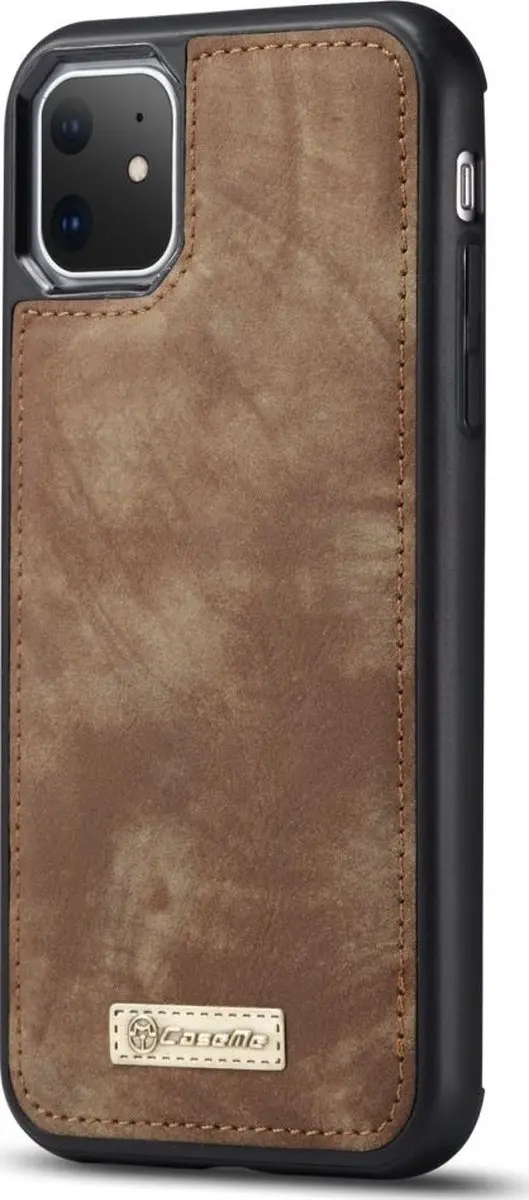 Caseme CSM-30370 Portemonneehoesje iPhone 11 - Bruin