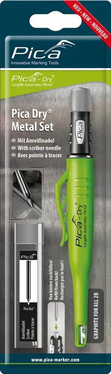 Pica Dry Metal-Set 120 Grafiet