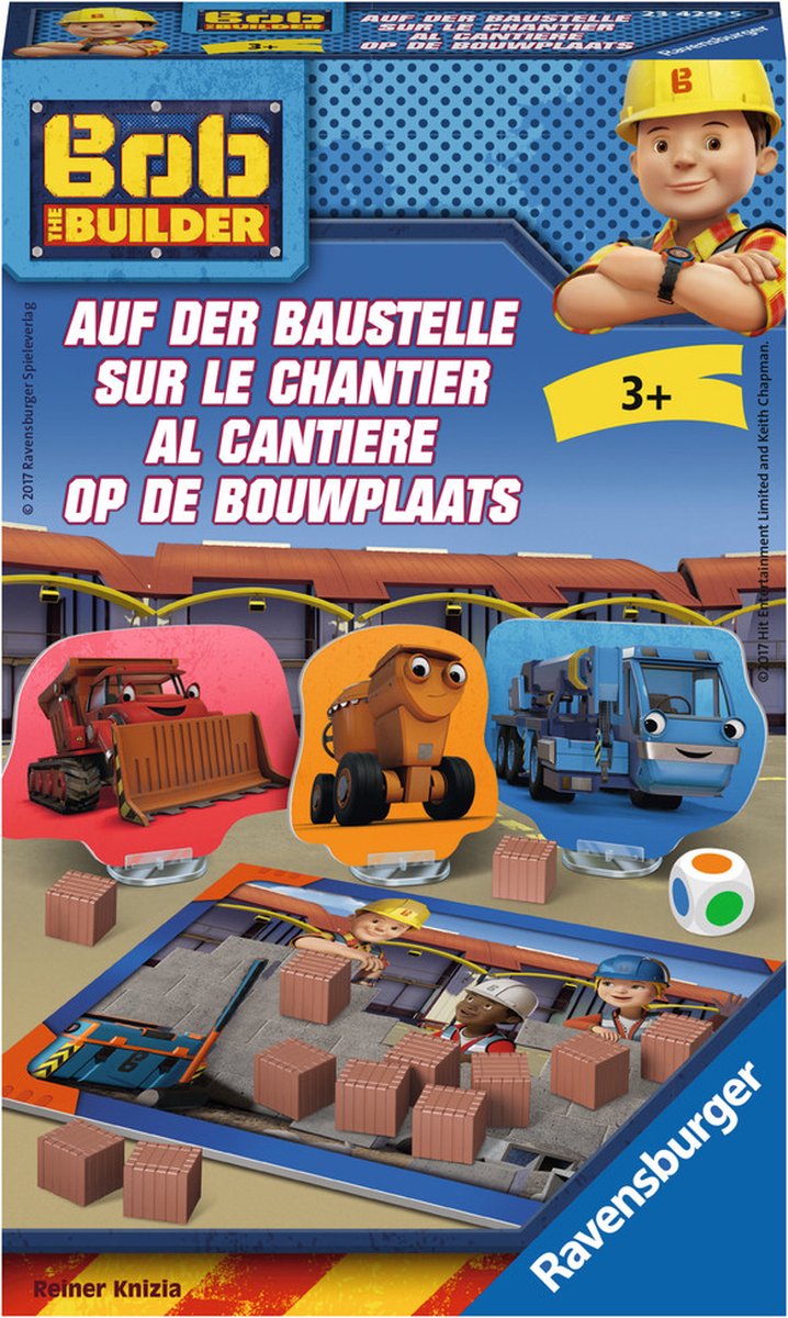 Ravensburger Bob de bouwer op de bouwplaats - pocketspel