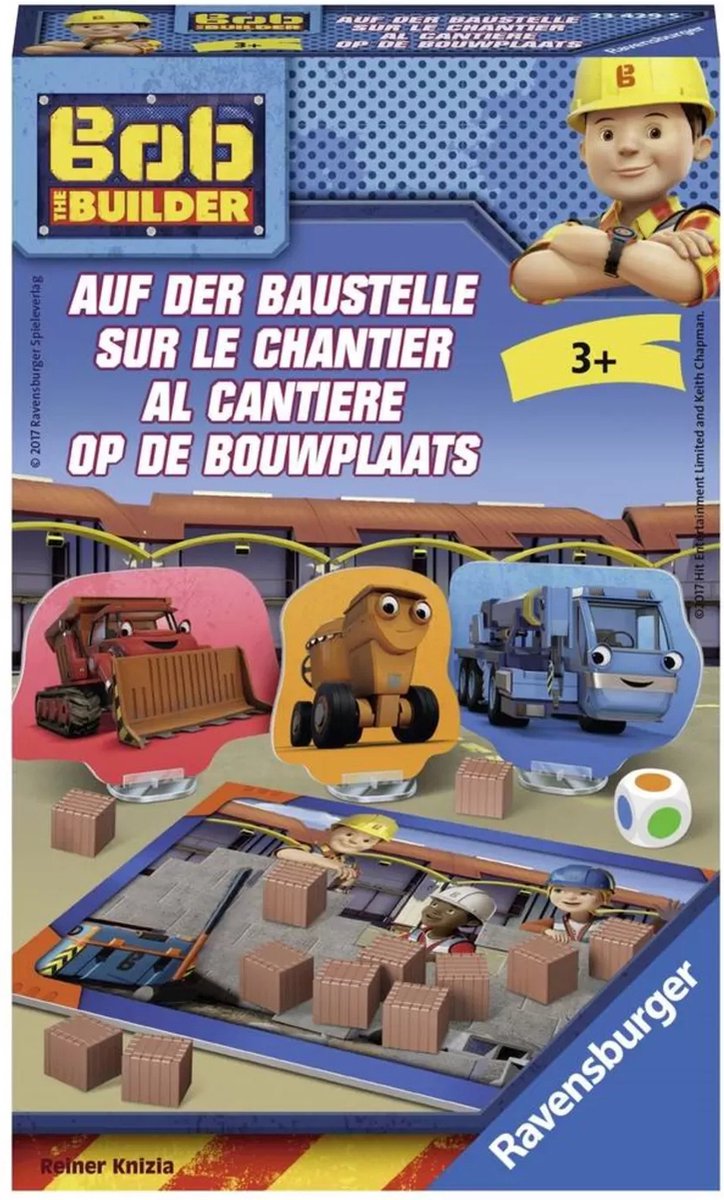 Ravensburger Bob de bouwer op de bouwplaats - pocketspel