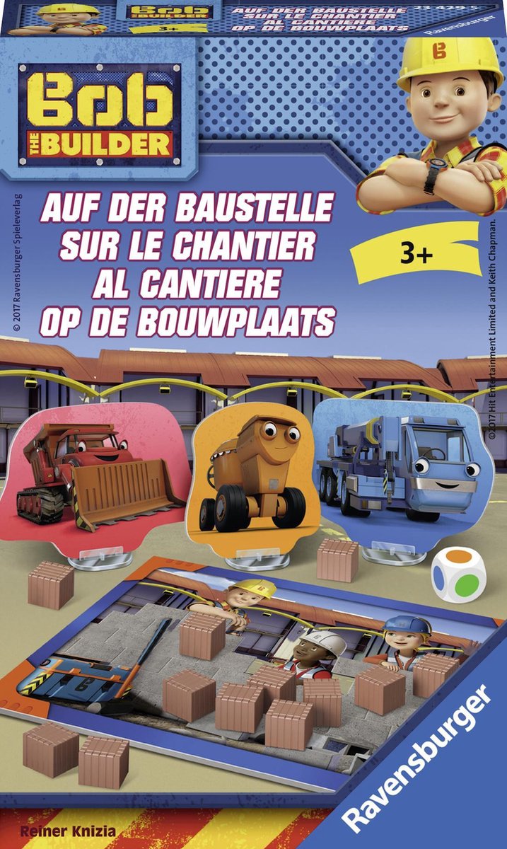 Ravensburger Bob de bouwer op de bouwplaats - pocketspel
