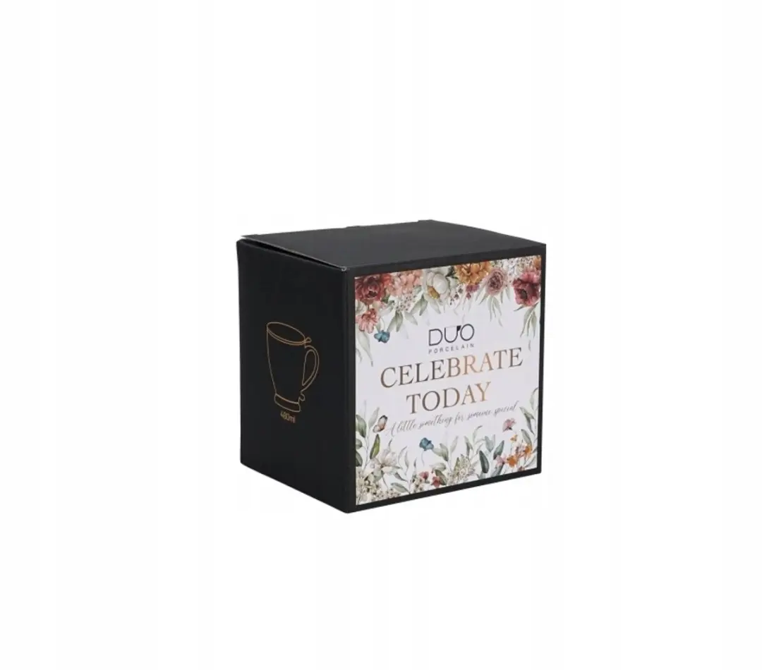 Duo Rebecca Porseleinen Theemok met Infuser 480ml - Wit