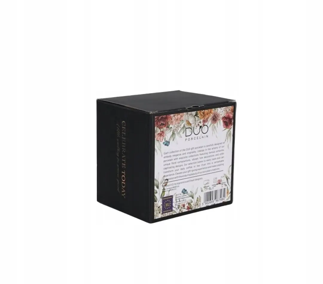 Duo Rebecca Porseleinen Theemok met Infuser 480ml - Wit