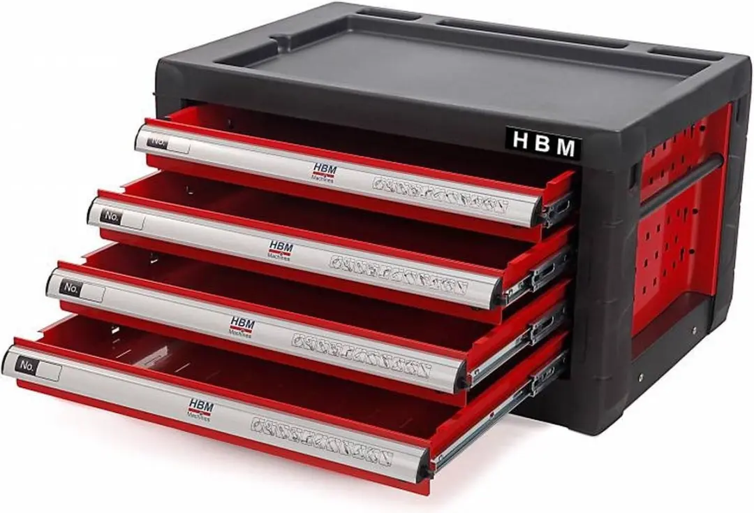HBM Machines Gereedschapskist 4 Lades