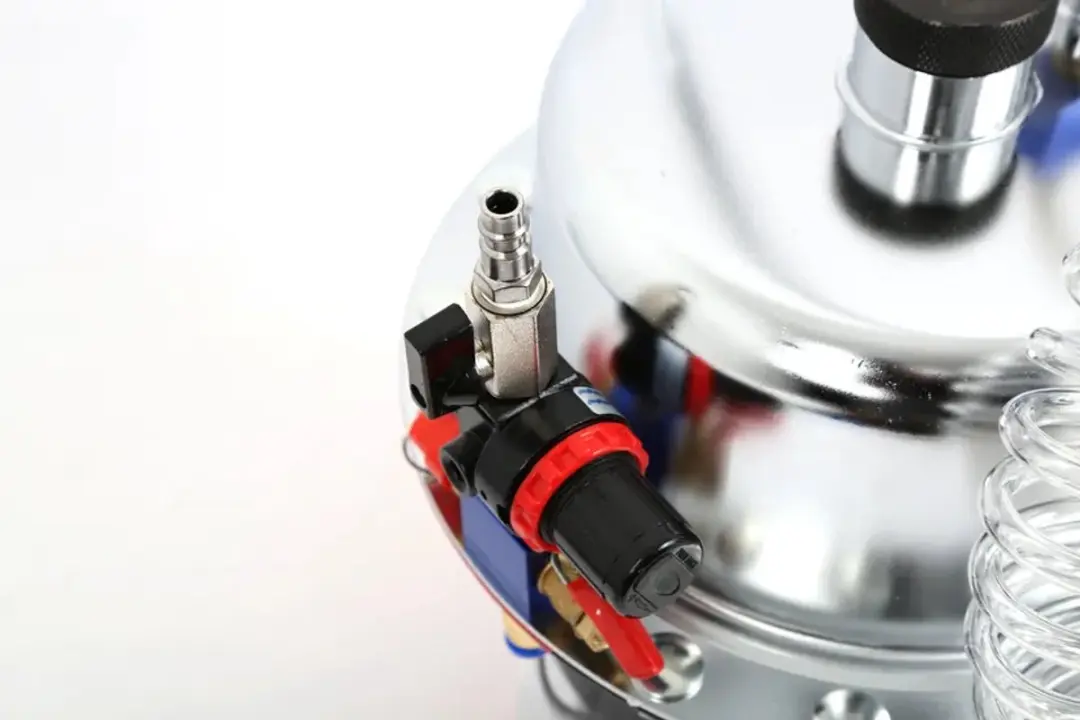 HBM PROFI Pneumatische Remontluchter - Adapterset Wit/Zwart/Zilver/Rood