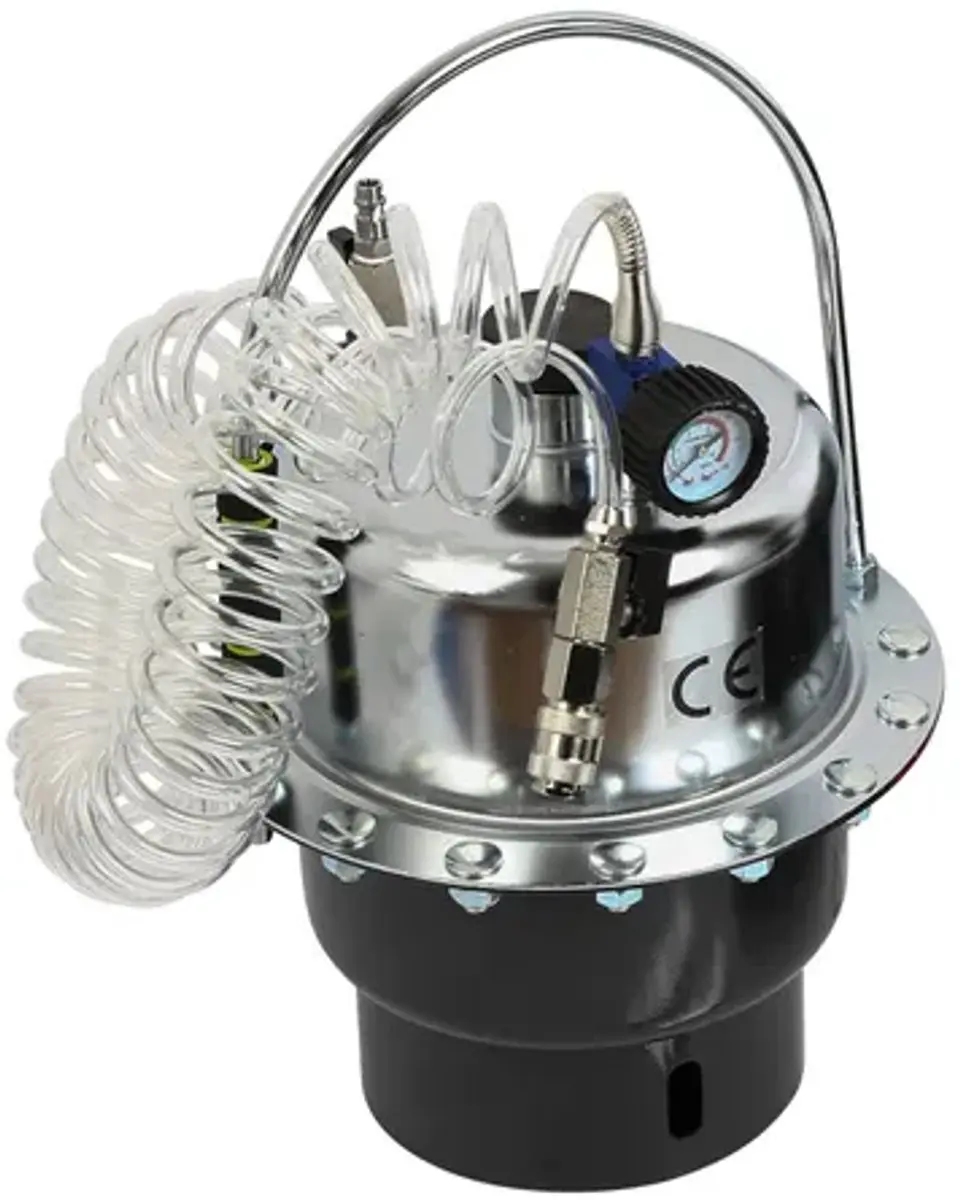 HBM PROFI Pneumatische Remontluchter - Adapterset Wit/Zwart/Zilver/Rood