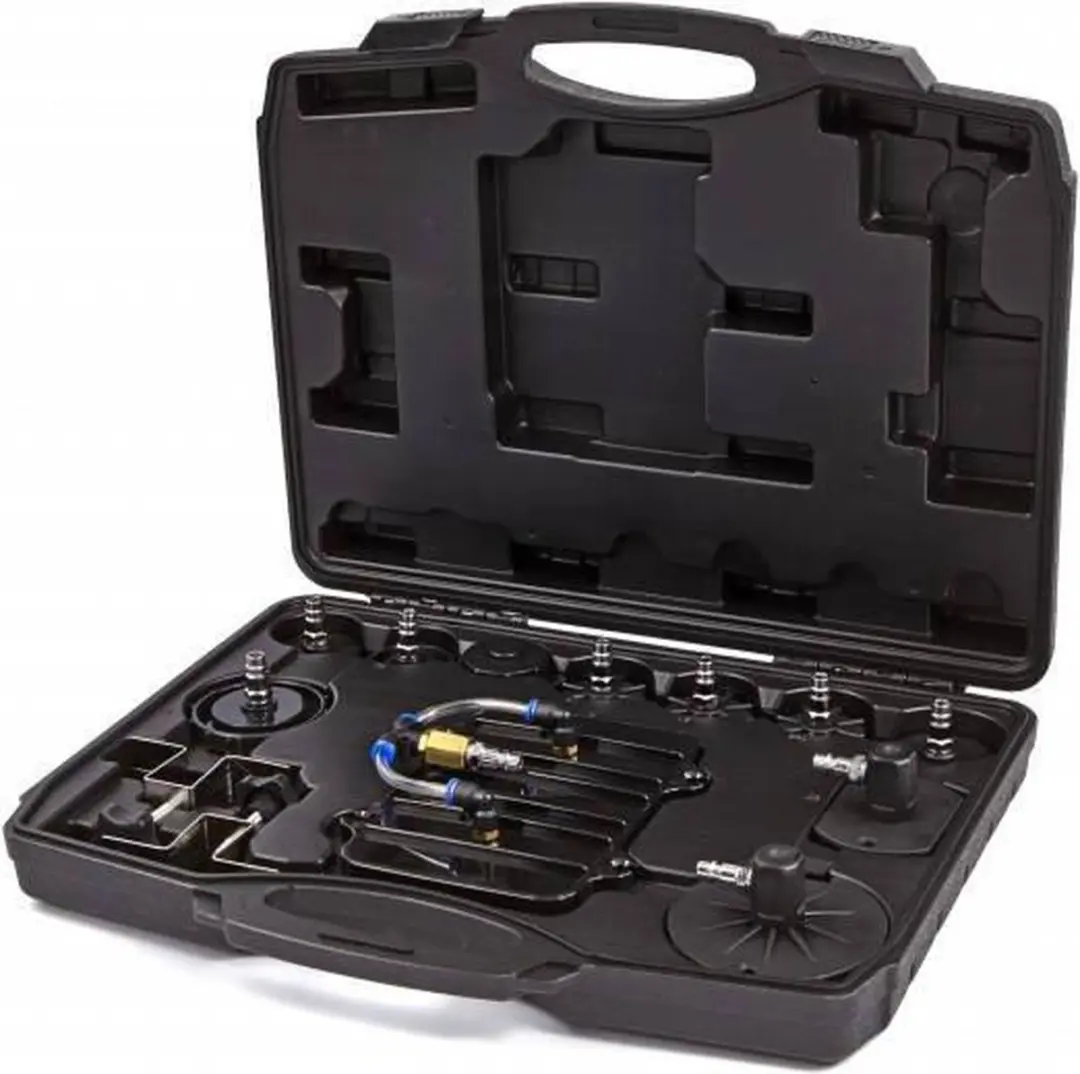 HBM PROFI Pneumatische Remontluchter - Adapterset Wit/Zwart/Zilver/Rood