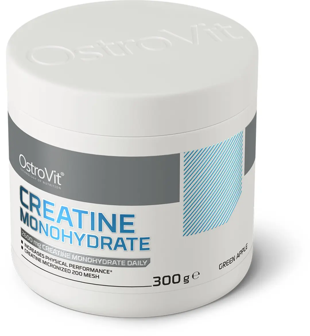 OstroVit Creatine Monohydraat 300g - Groene Appel