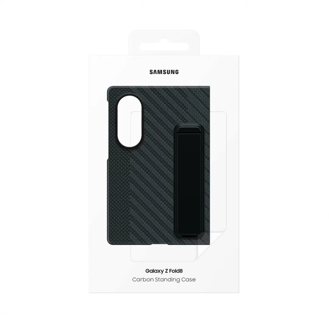 Samsung Galaxy Z Fold8 Carbon Standing Case EF-XF971SBEGWW - Zwart