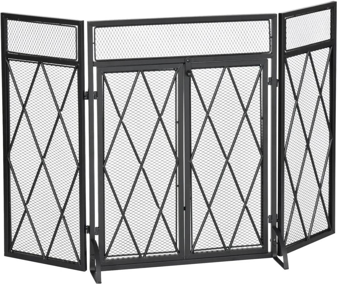 Homcom Kaminscherm 120x79cm