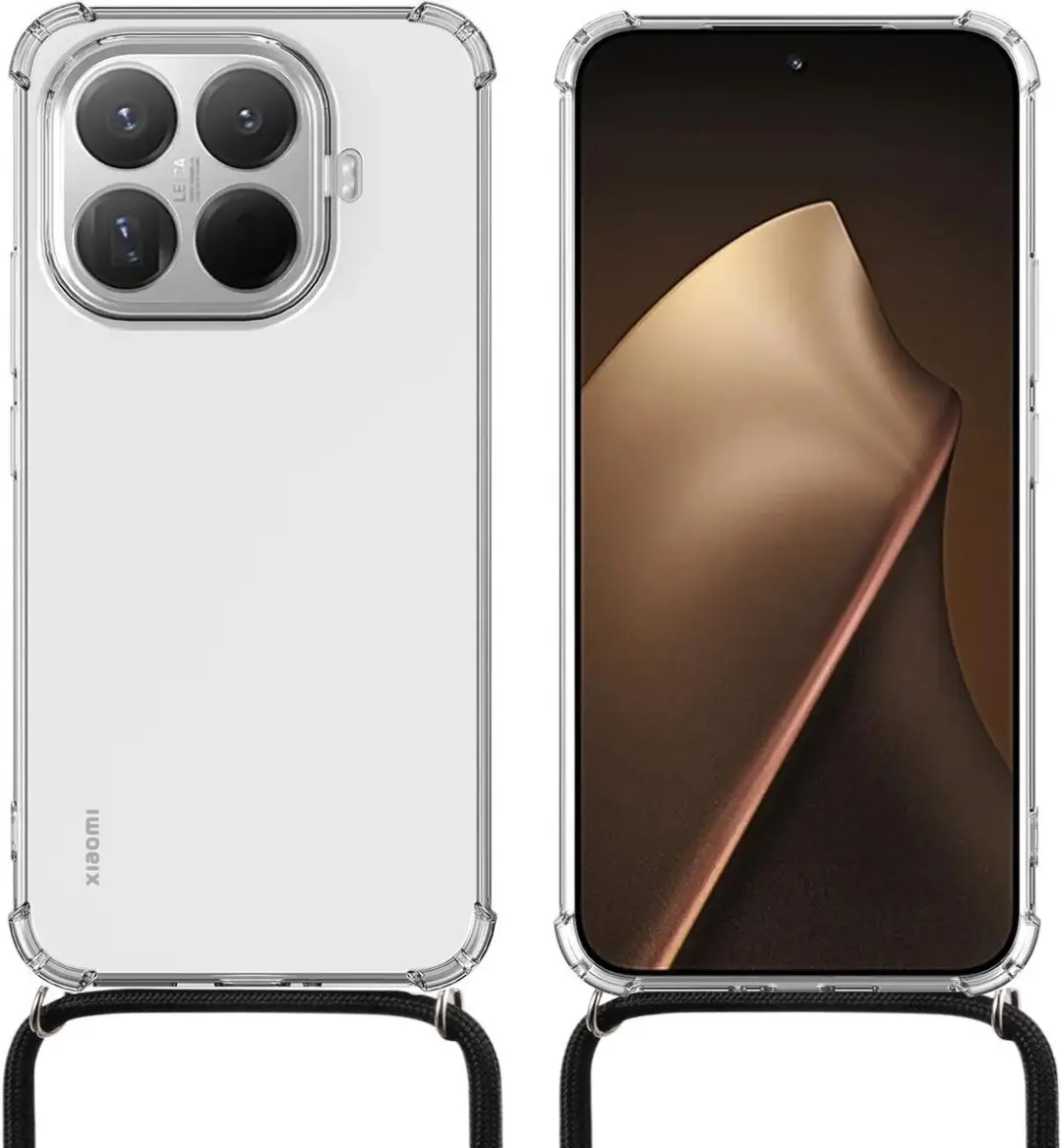 Selected Transparant Hoesje Xiaomi 15T Pro - TPU Schokbestendig - afbeelding 6 van 6