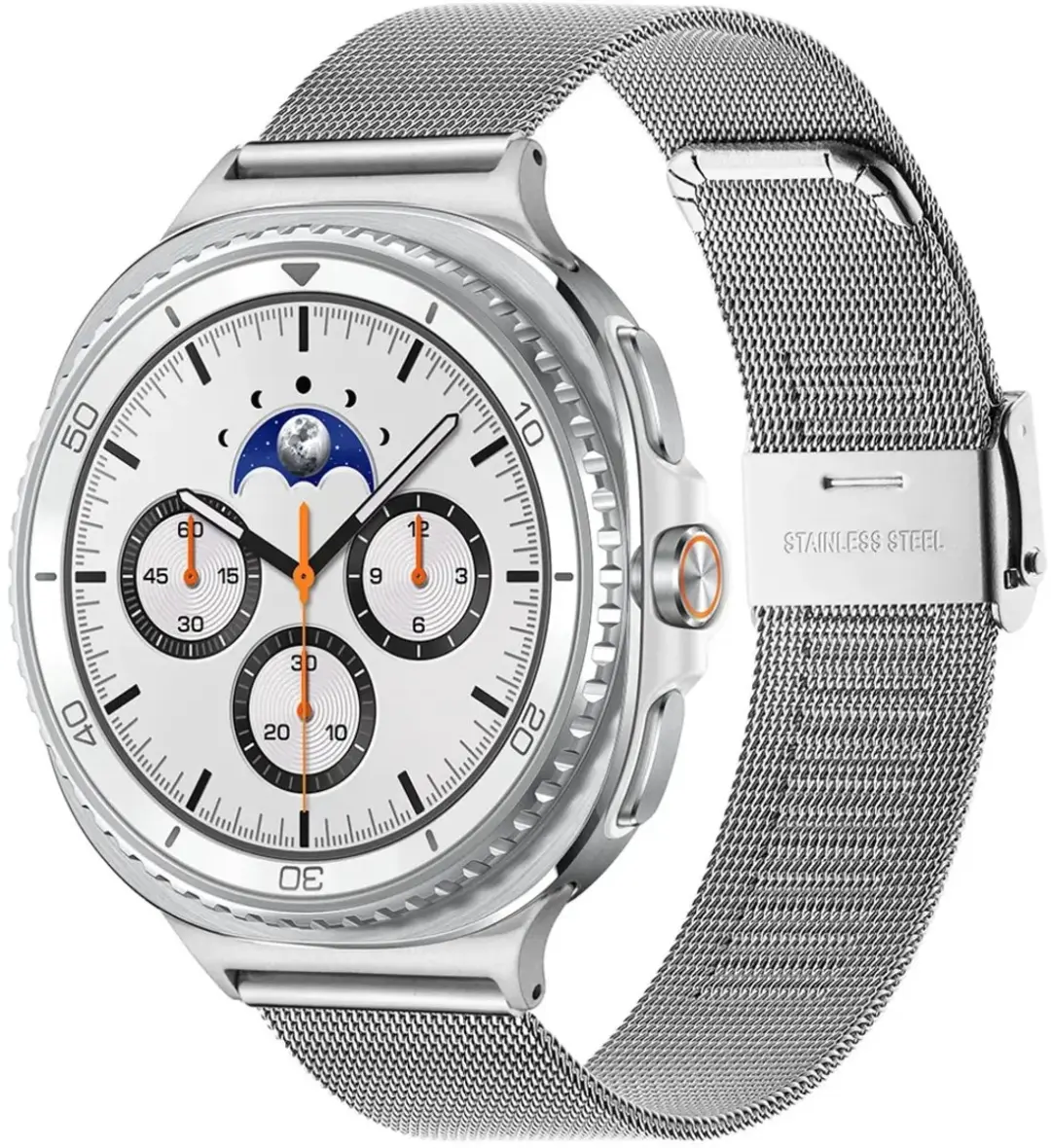 Samsung Galaxy Watch 8 Classic 46mm LTE - Wit/Zilverkleurig