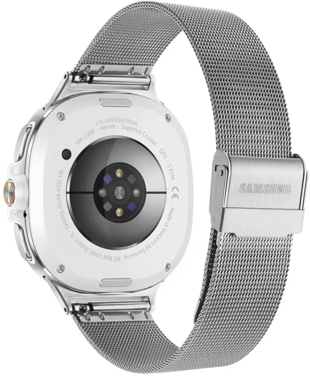 Samsung Galaxy Watch 8 Classic 46mm LTE - Wit/Zilverkleurig