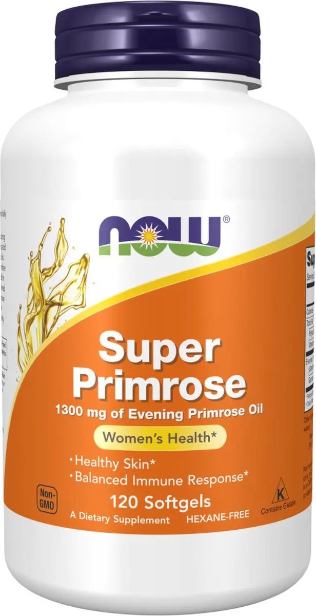 Now Foods Super Primrose 1300mg 120 Softgels