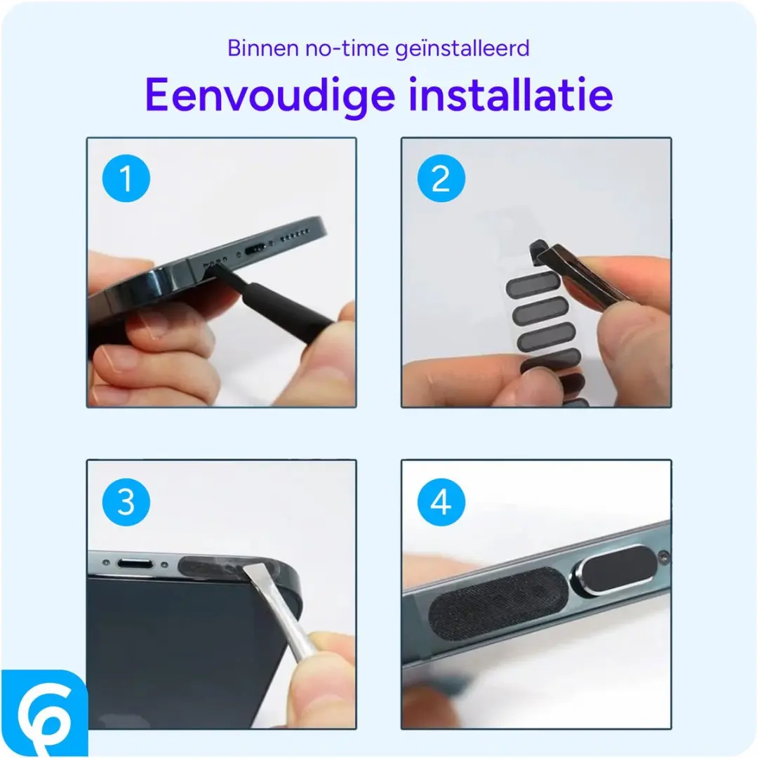 Selected Stofdicht Gaas voor Luidspreker - 20 Stuks - Zwart