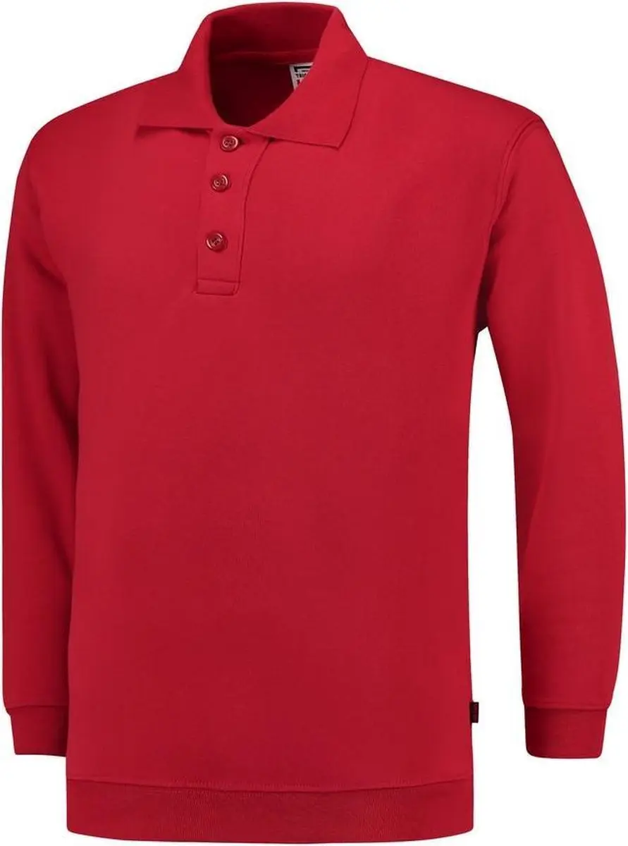 Tricorp Polosweater Boord Rood M