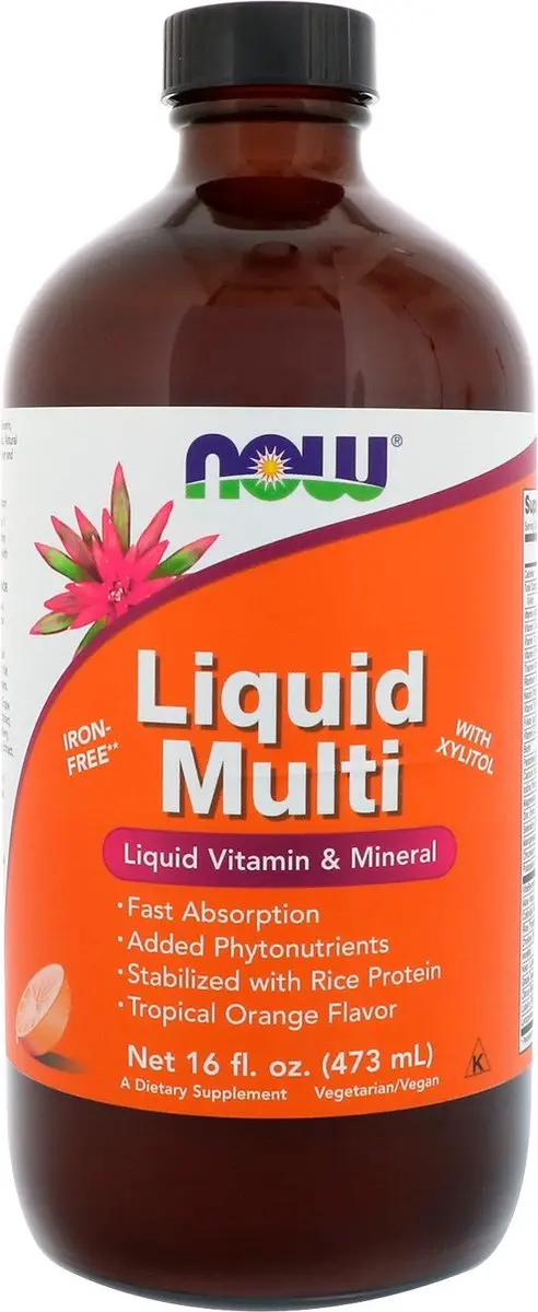 Now Foods Vloeibare Multivitaminen 473ml